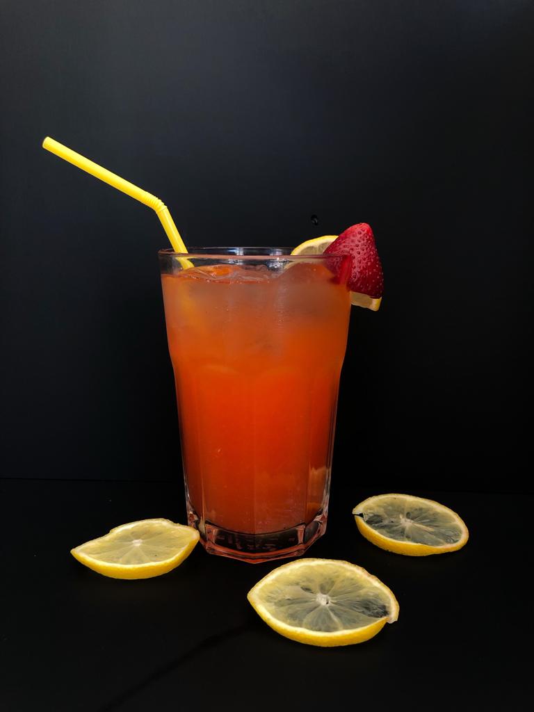 Limonada con Fresa